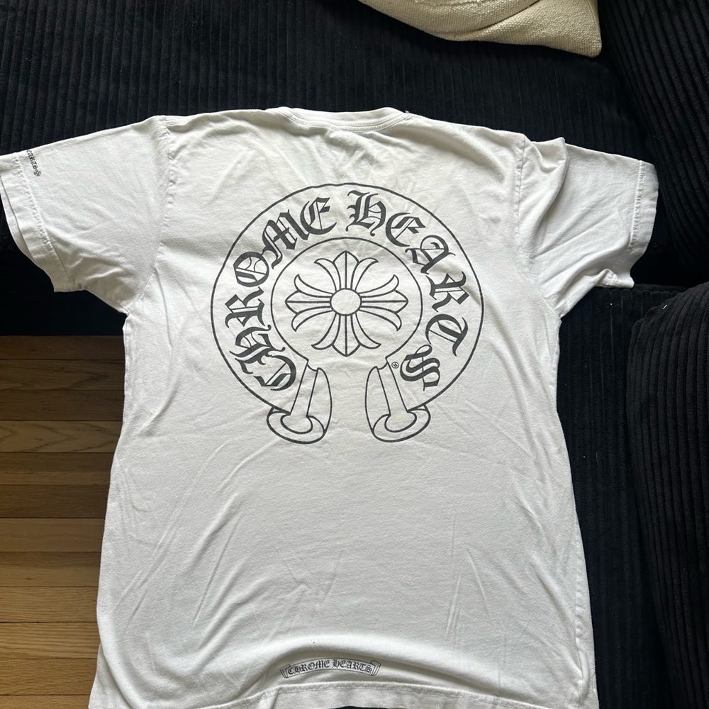 Chrome Hearts White Graphic T-Shirt